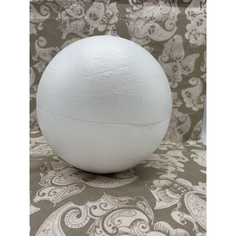 Boule en polystyrène à suspendre ø40cm